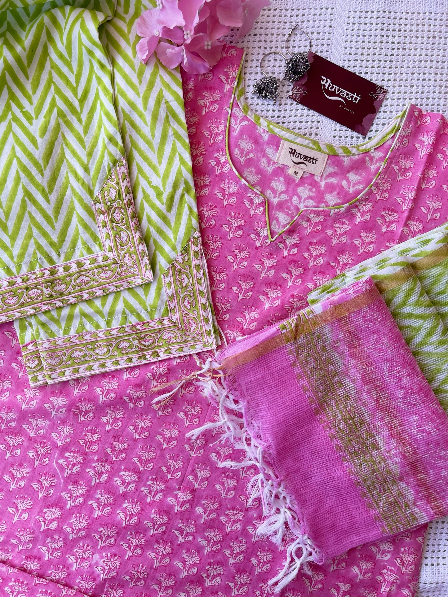 Hand Block Print Suit Set