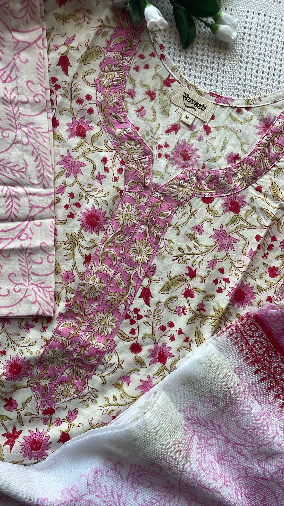 Hand Block Print Suit Set