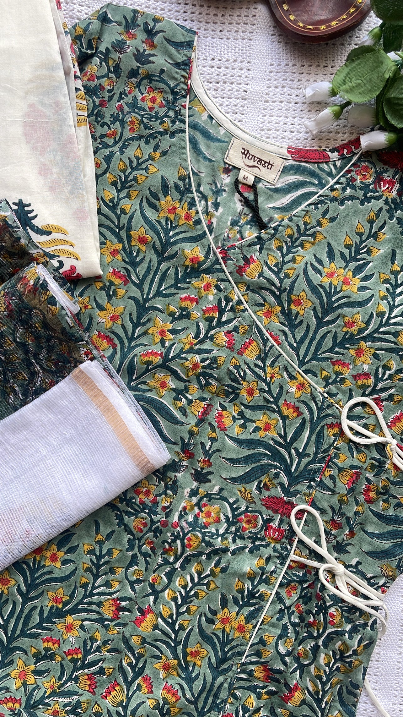 Angrakha Handcrafted Suit Set