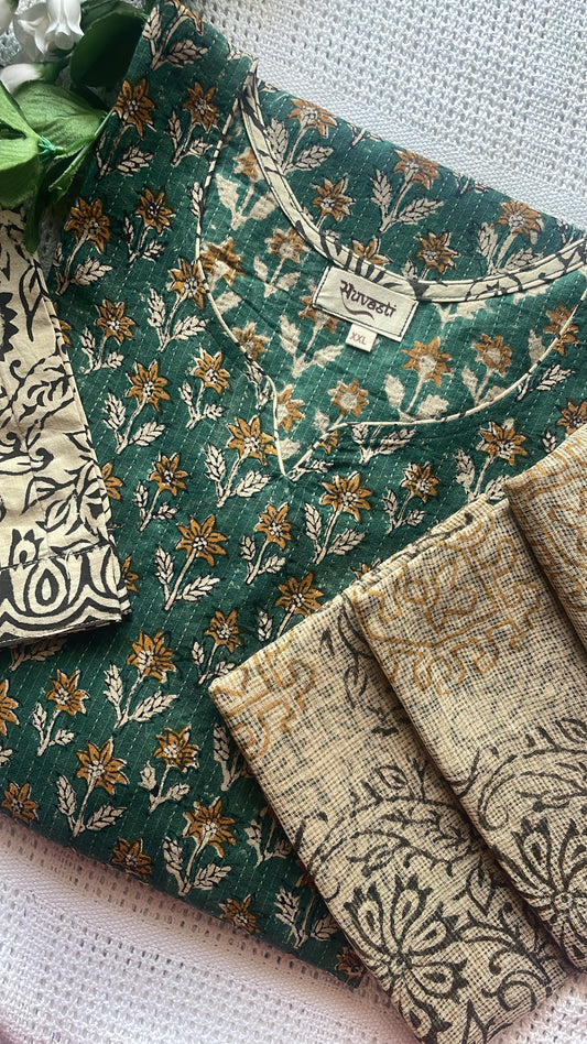 Kanth Handicrafated Suit Set