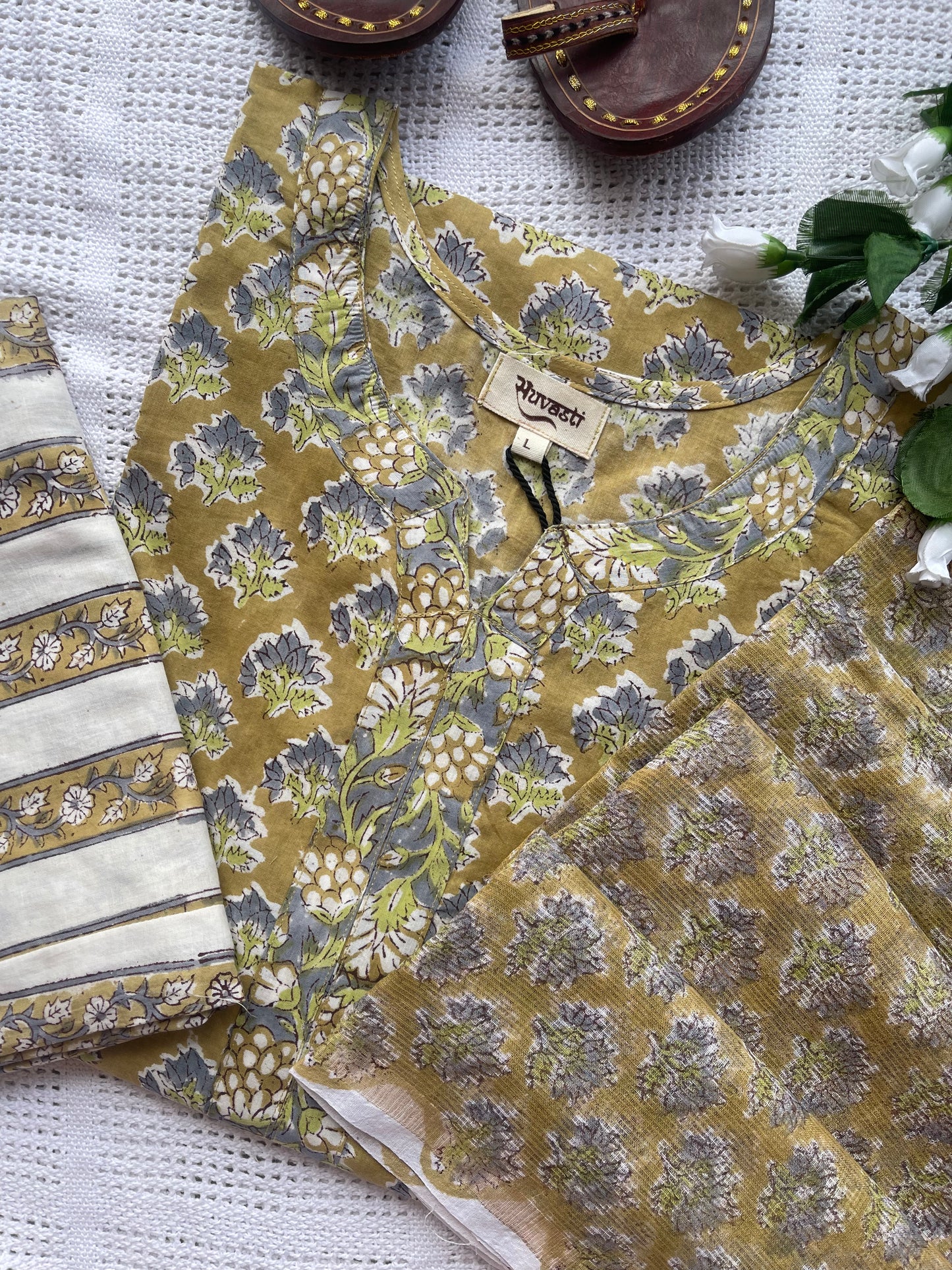 Hand Block Printed Suit Set