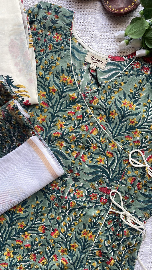 Angrakha Handcrafted Suit Set