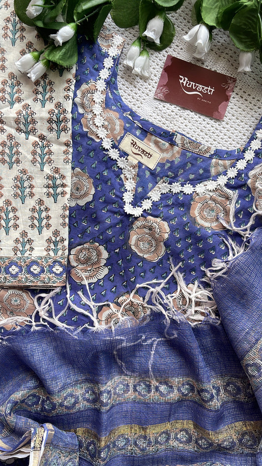Hand Block Print Suit Set