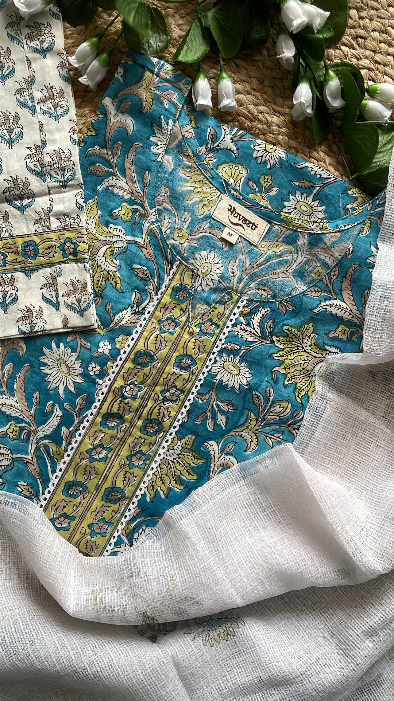 Hand Block Print Suit Set