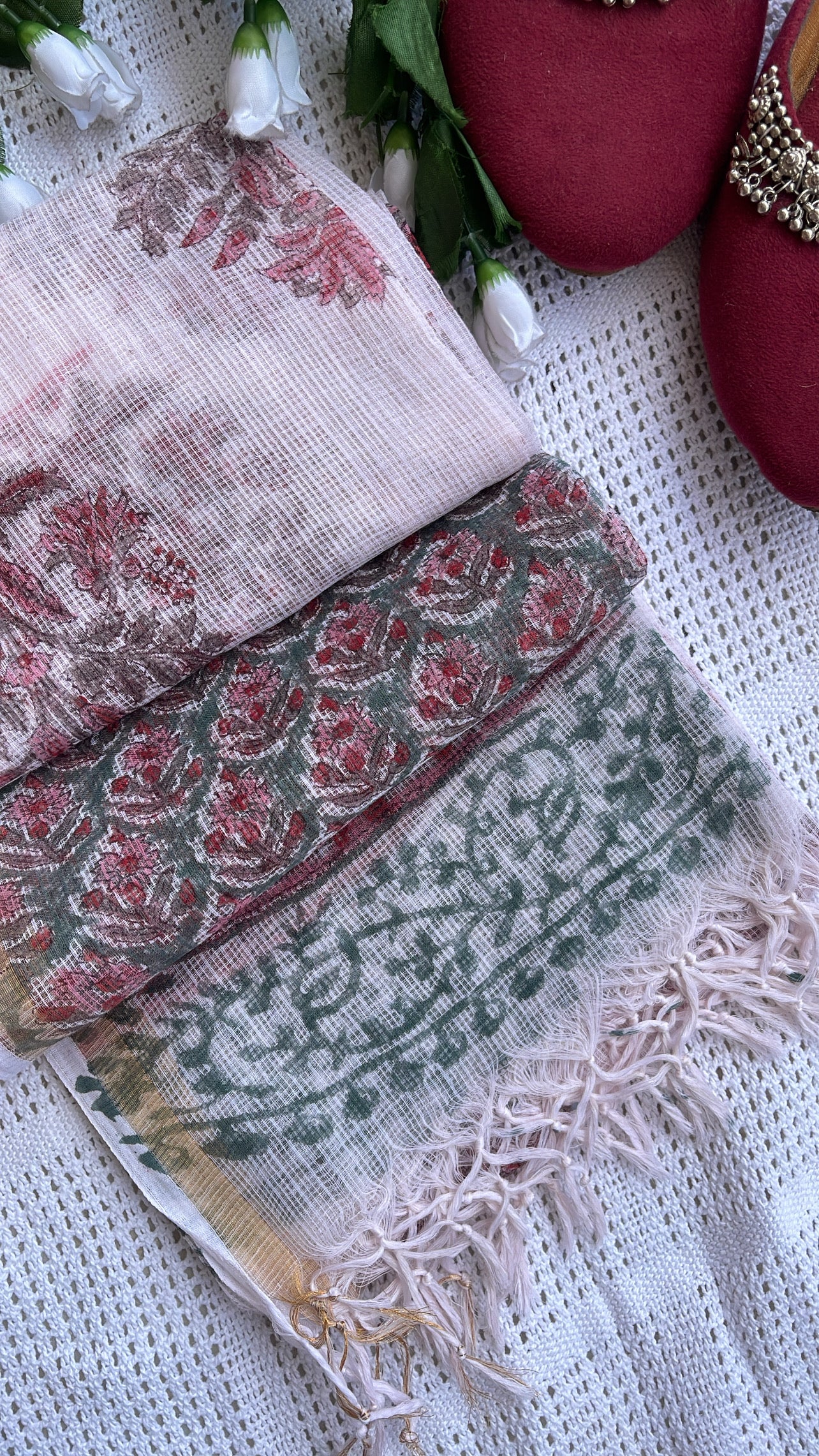 Hand Block Print Suit Set