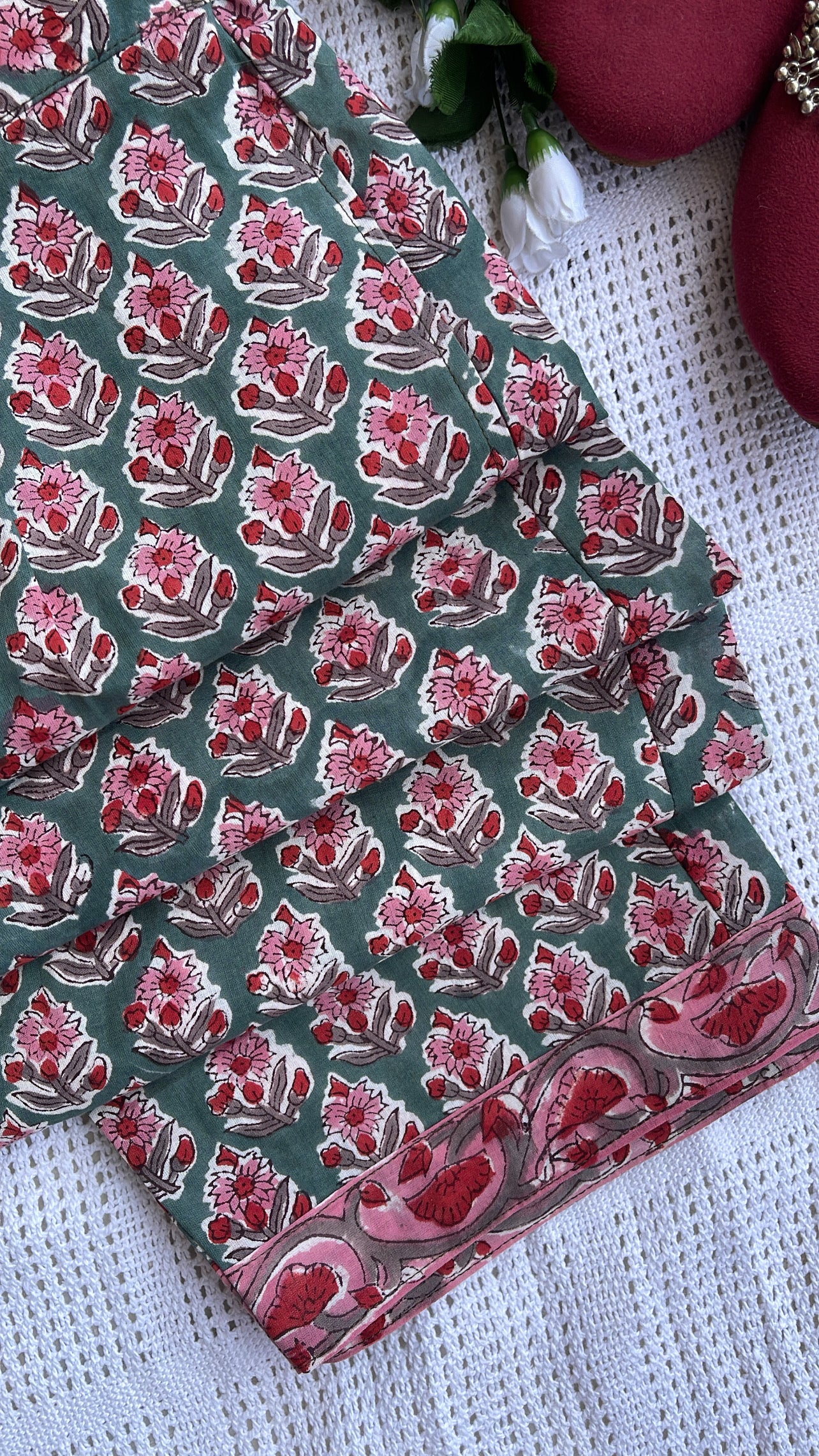 Hand Block Print Suit Set